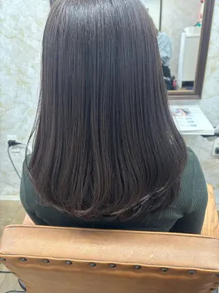 ミディアム 梅田/レイヤー /韓国/KANAのヘアスタイル