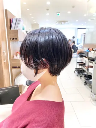 ショート カラー 横山 直輝のヘアスタイル