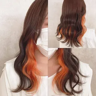 カラー 渋谷:インナーカラー ／🍒エリカ🍒のヘアスタイル