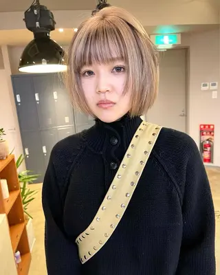 カラー 原宿/ハイトーン ⭐︎airi⭐︎のヘアスタイル