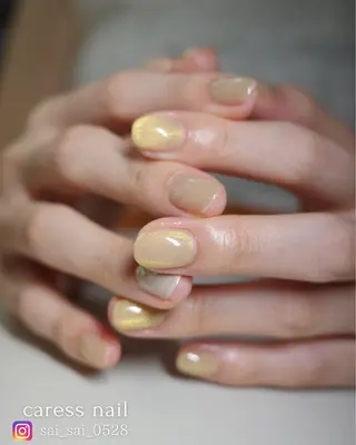 ネイル caress nail カレスネイル 代々木上原所属・カレスネイル さいのネイルデザイン