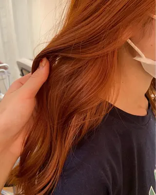 ロング カラー UNU【ユヌ】所属・＊UNU＊ RICOのヘアスタイル