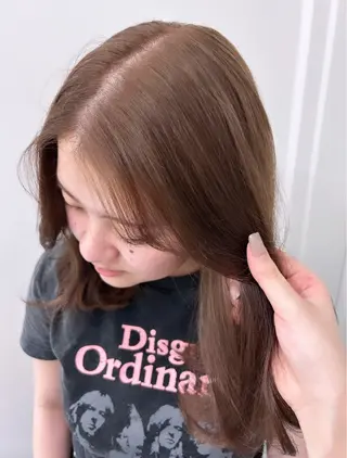 セミロング カラー haruka /ショート特化のヘアスタイル