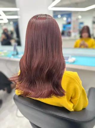 セミロング カラー ♡ダブルカラー特化♡ miyuのヘアスタイル