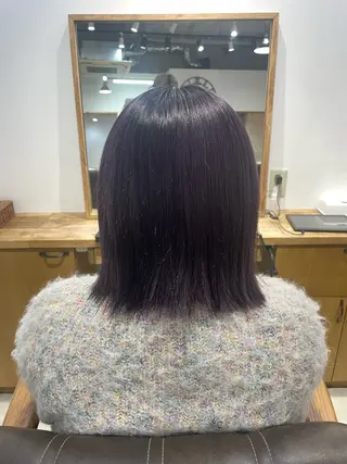 カラー 🌿似合わせブリーチ 小俣　来🌿のヘアスタイル