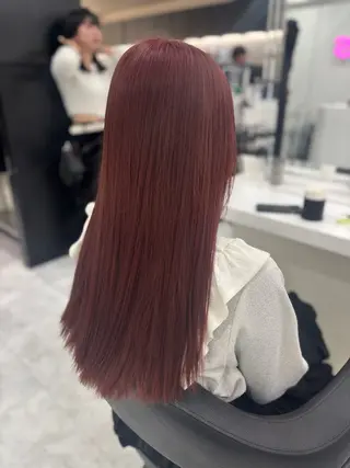 カラー 🎀ツヤ髪✖︎ 暖色🎀RYUKAのヘアスタイル
