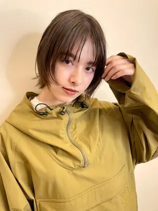 ショート コスメパーマ 佐藤　諒のヘアスタイル