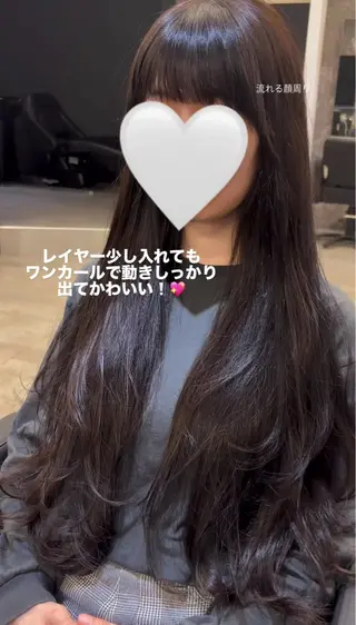 ロング レイヤー/韓国ヘア /LILICAのヘアスタイル