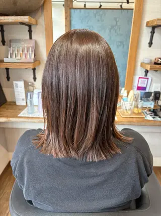 ミディアム 【髪質改善都賀】 chisatan🍊のヘアスタイル