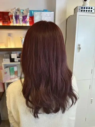 カラー Grandoll Luxe所属・大神 鈴夏のヘアスタイル