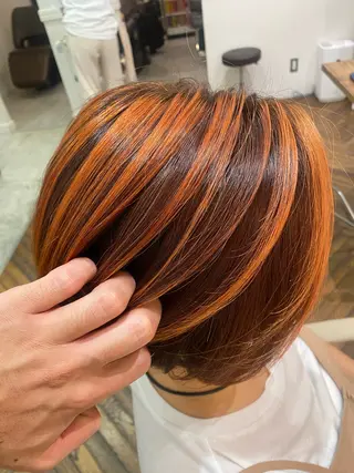 ショート カラー ショート、メンズ 一日1名限定枠⚡️のヘアスタイル