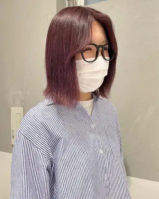 ショート カラー minami🪷 暖色カラーのヘアスタイル