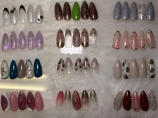 ネイル 鬼島 紗衣のネイルデザイン