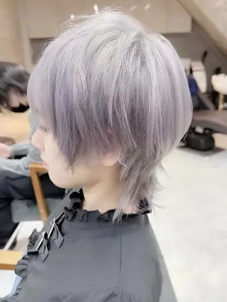 ショート カラー ヘアアレンジ メンズ 𝐑𝐈𝐍𝐊𝐀 🐣🩷のヘアスタイル