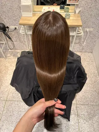 ロング カラー 暖色カラー/ パリジェンヌ💟みくのヘアスタイル