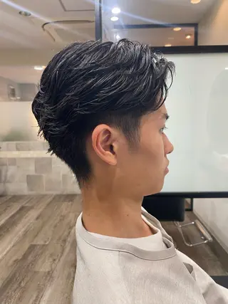 パーマ メンズ 樅木 恒毅のヘアスタイル
