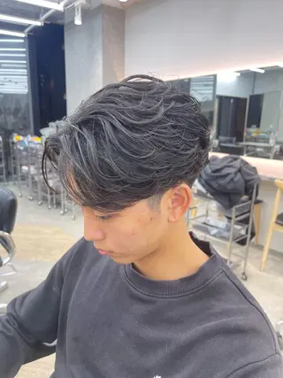 パーマ メンズ 👑メンズパーマ屋 👑/栄/馬場斗生のヘアスタイル