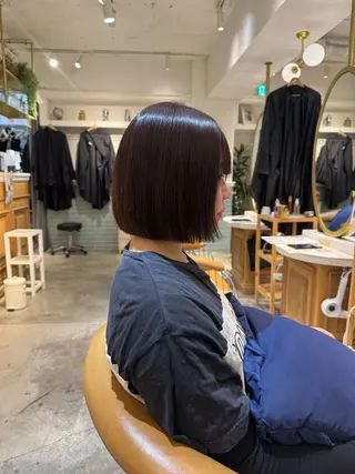 ミディアム 髪質改善/ボブ /韓国/erikoのヘアスタイル