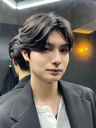 ショート パーマ メンズ スパイキーショート メンズ特化/鈴木美璃のヘアスタイル