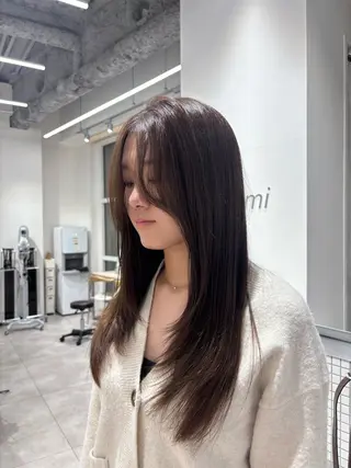 ロング unami omotesando所属・艶髪໒꒱/透明感 カラー🍀_そら🪽のヘアスタイル