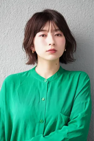 ショート パーマ レイヤーカットのプロ 大人ヘア宮森貴志のヘアスタイル