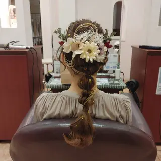 ロング ヘアアレンジ ブランシェ勝川南口店 石原 あゆみのマツエク・マツパデザイン