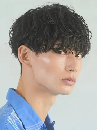 パーマ メンズ 当日予約⭕️ fifth渋谷太田のヘアスタイル