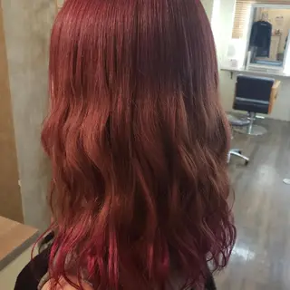 セミロング カラー Magic Mush のヘアスタイル