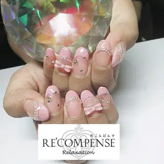 ネイル RE'COMPENSE所属・れこん ぱんすのネイルデザイン