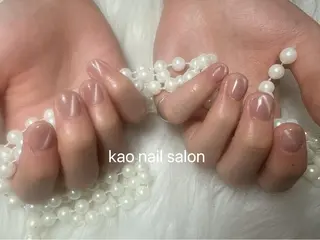 ネイル kao nail マグネット/長さだしのネイルデザイン