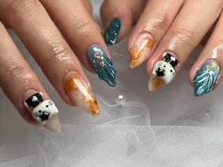 ネイル 鮎川 沙希のネイルデザイン