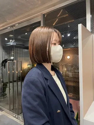 ミディアム カラー 表参道/髪質改善・ 透明感 colorのヘアスタイル