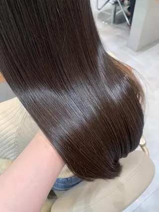 ロング 近 紗理奈のヘアスタイル