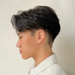 ショート フェザーショート パーマ/RYOTAのヘアスタイル