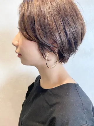ショート Strawberry所属・原田 志保のヘアスタイル