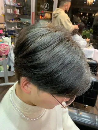 ショート カラー メンズ 西尾 太郎のヘアスタイル