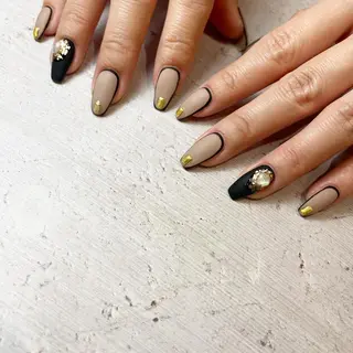 ロング ネイル nail&eyelash mate所属・京都/東向日/桂 ayumiのネイルデザイン