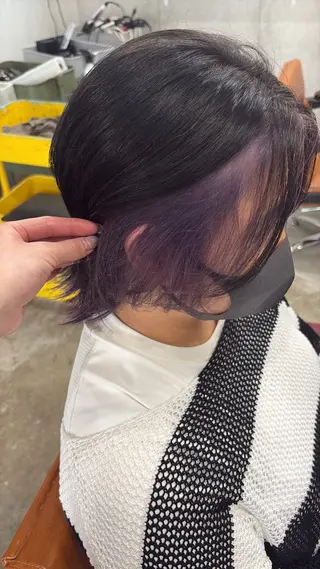 ミディアム Trip 香椎所属・Yukino/ 透明カラー🫧のヘアスタイル