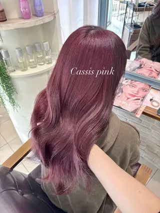 ロング カラー 🎀オリーブベージュ /minami🎀のヘアスタイル