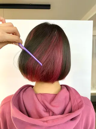 ミディアム Aujuaソムリエ 🎨‎♡HARUのヘアスタイル