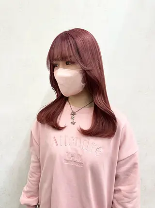 ロング カラー 寒色 ♡ レイヤー ┊︎miyuのヘアスタイル