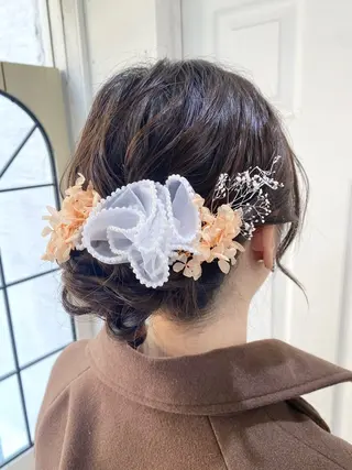 ヘアアレンジ uros.所属・uros.中目黒 moekaのヘアスタイル