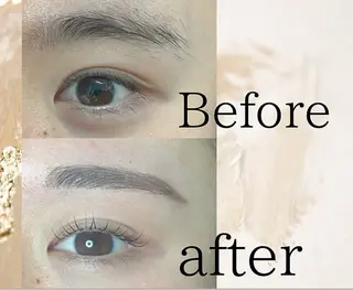 ショート まつげ&眉サロンa la mode 樟葉店所属・a lamode Yuukaの眉毛・アイブロウイメージ