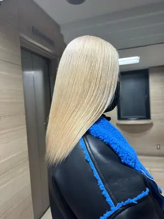 セミロング カラー s.sweet NACHIKAのヘアスタイル