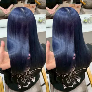 ロング カラー 🎨立川ブリーチ/ moc🍀shuriのヘアスタイル