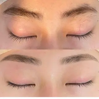 アイブロウ m+eyelash 🩵南森町駅1分🚉のマツエク・マツパデザイン