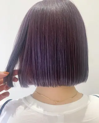 ショート カラー hub hair レイヤー/透明感のヘアスタイル