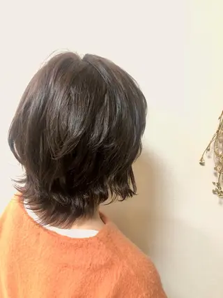 ショート カラー うる艶レイヤーカット hinakoのヘアスタイル