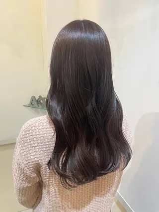ロング カラー 髪質改善カラー🤍 エクステ✨君島由実子のヘアスタイル