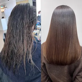 ロング 髪質改善と艶カラー 💎坂田 裕紀のヘアスタイル